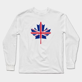 Canada - U.K. Flag Mashup 3 Long Sleeve T-Shirt